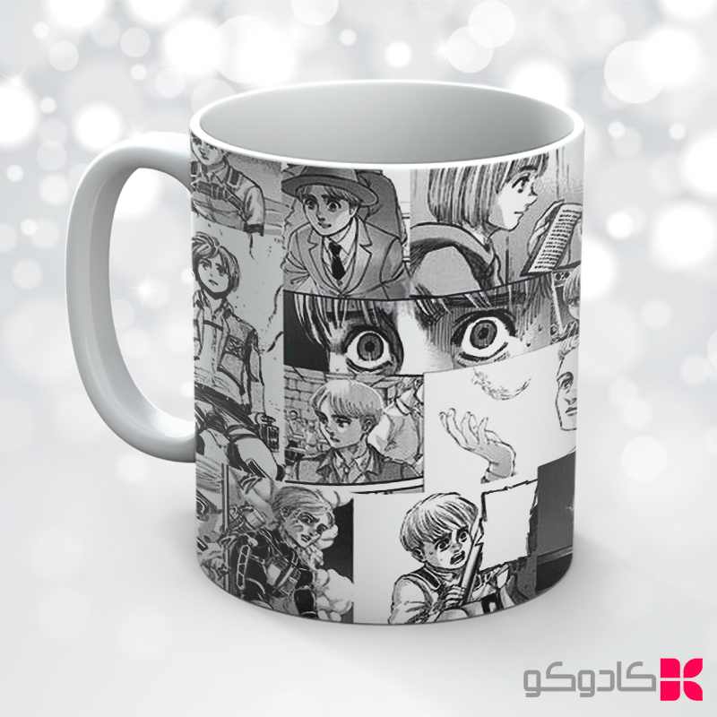 ماگ انیمه اتک ان تایتان کد 48068 — تصویر ۳