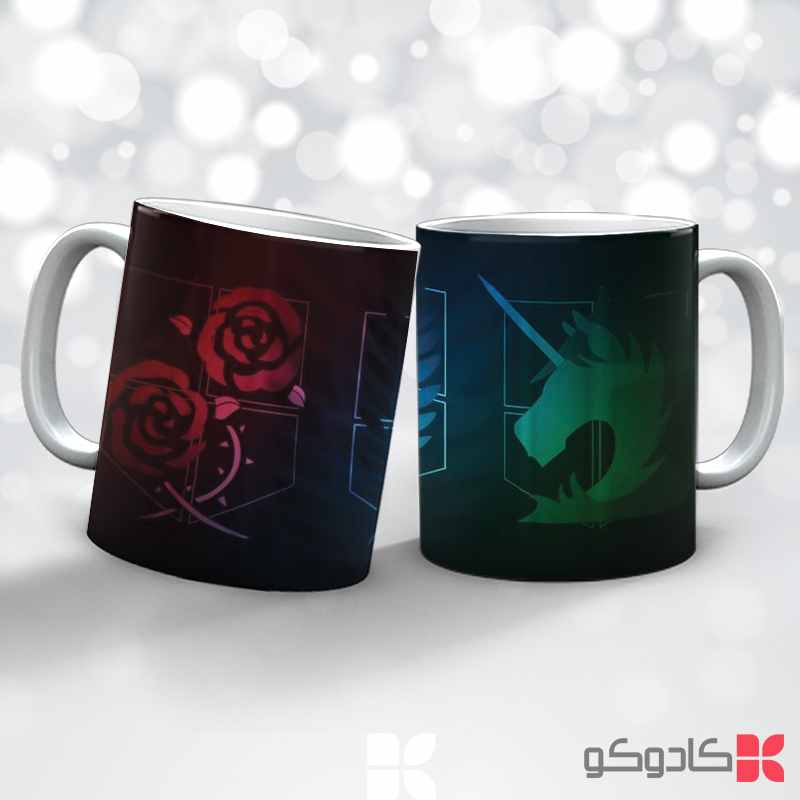 ماگ انیمه اتک ان تایتان کد 48061 — تصویر ۴
