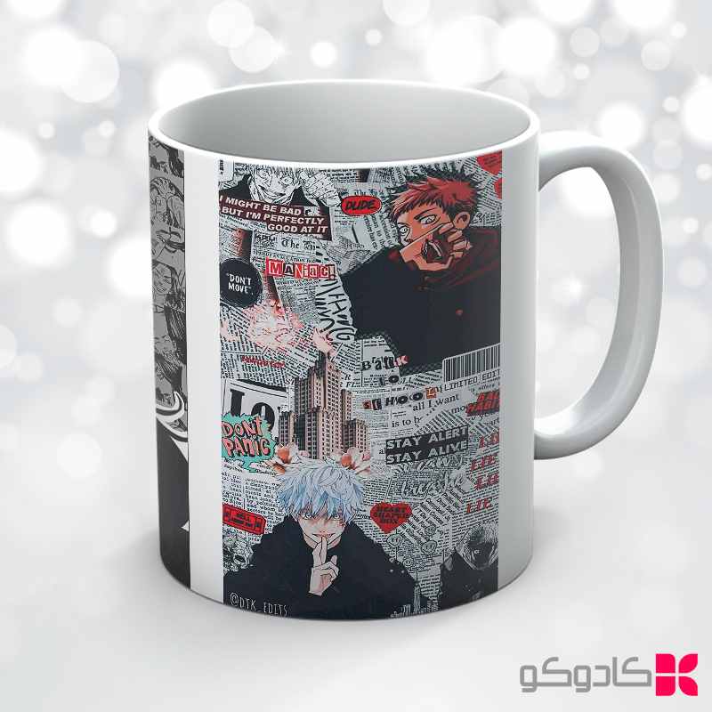 ماگ انیمه جوجوتسو کایسن کد 48060 — تصویر ۲