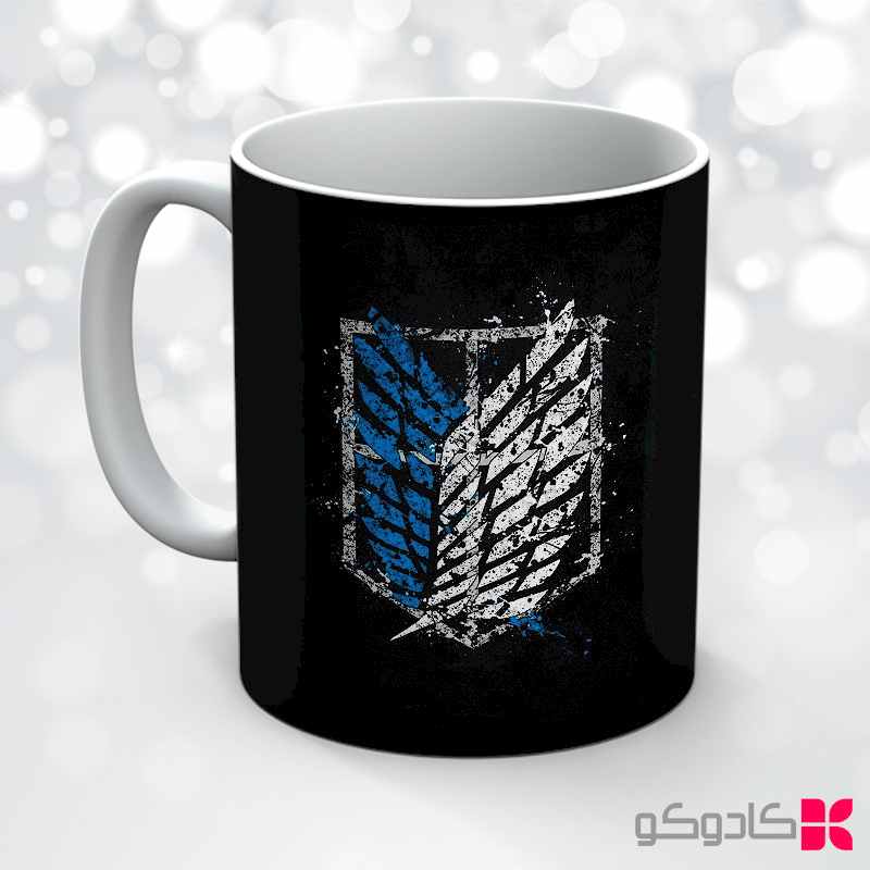 ماگ انیمه اتک ان تایتان کد 48050 — تصویر ۳