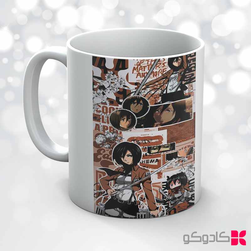 ماگ انیمه اتک ان تایتان کد 48051 — تصویر ۳