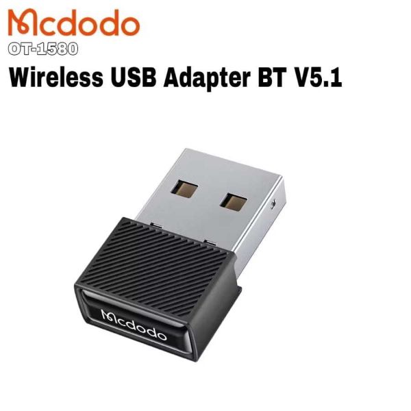 دانگل بلوتوث مکدودو Mcdodo OT-1580 Wireless Bluetooth Adapter — تصویر ۳
