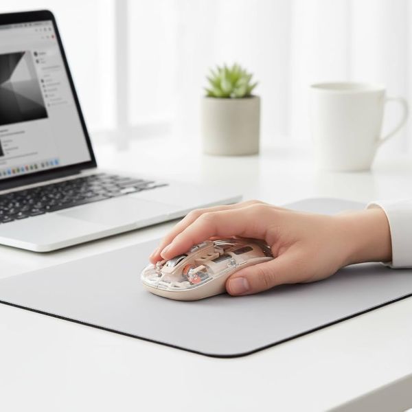 موس بیسیم گرین لاین Green Lion Transparent Mouse 2 GL-112 — تصویر ۶