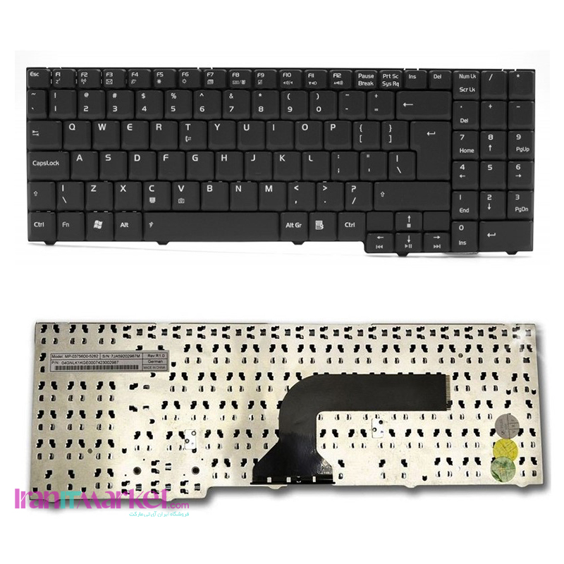 کیبورد لپ تاپ ایسوس KEYBOARD ASUS M70l