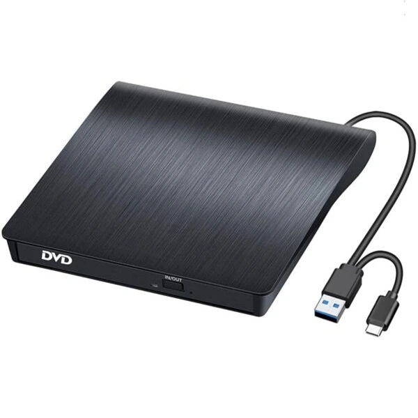 درایو DVD اکسترنال هایسنسر HAYSENSER USB3.0 External DVD Drive — تصویر ۲