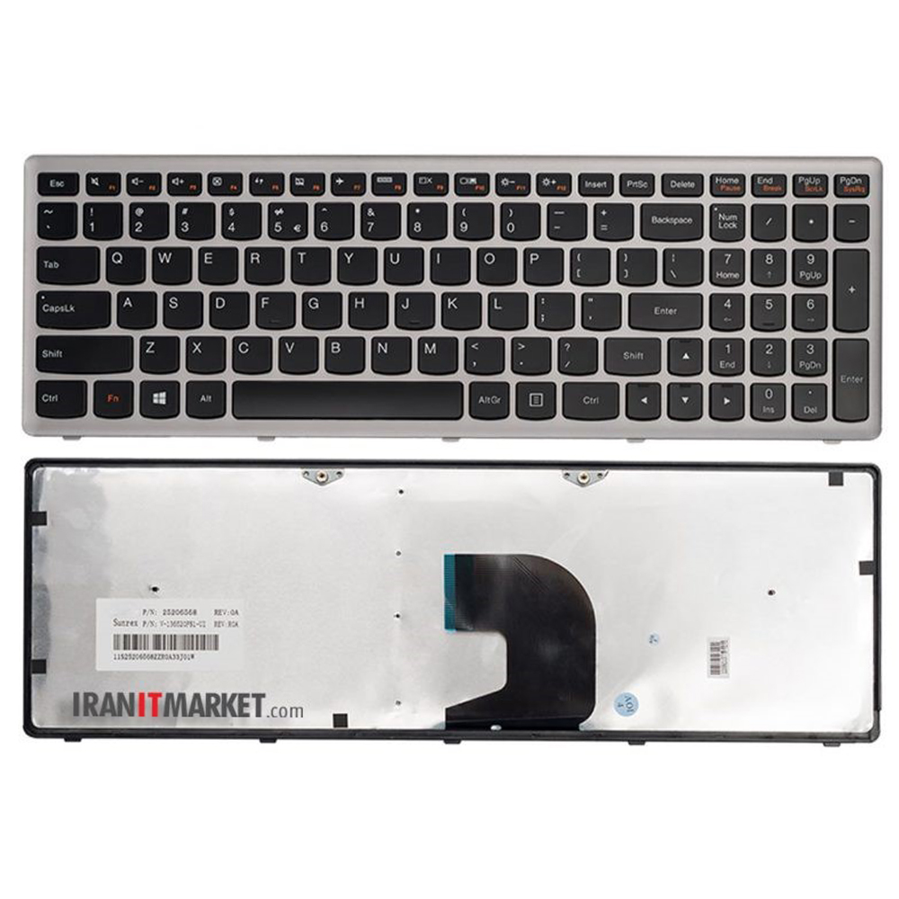 کیبورد لپ تاپ لنوو KEYBOARD LENOVO PK130SY1D00