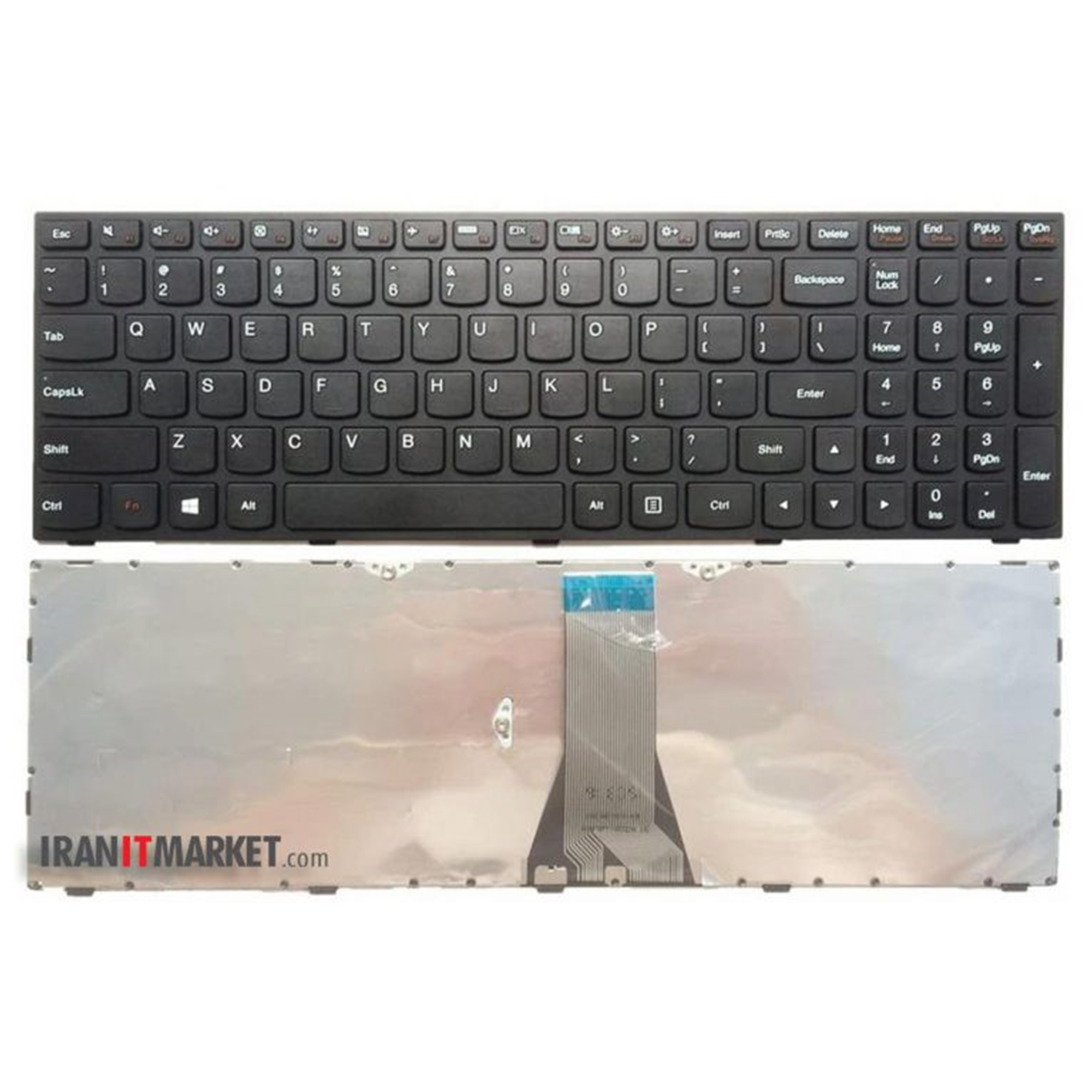 کیبورد لپ تاپ لنوو KEYBOARD LENOVO Ideapad N50-70