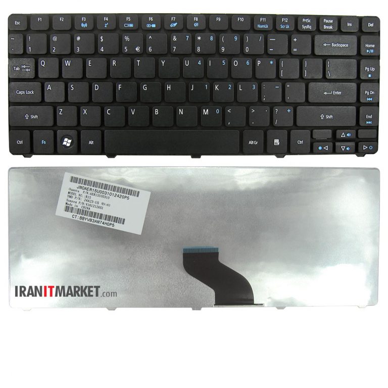 کیبورد لپ تاپ ایسر KEYBOARD ACER Aspire 4553