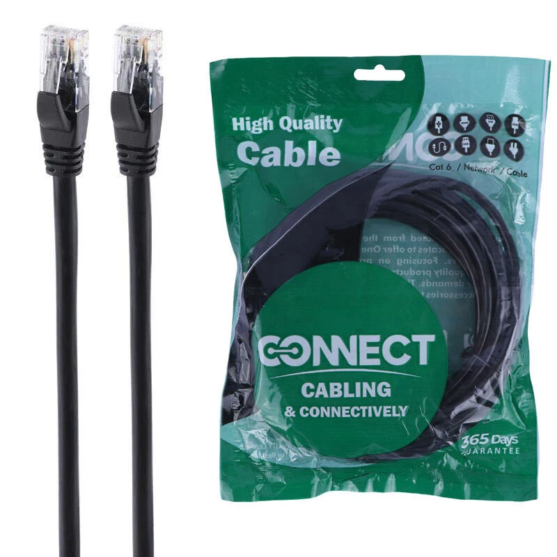 کابل شبکه Cat6 کانکت طول 10 متر
