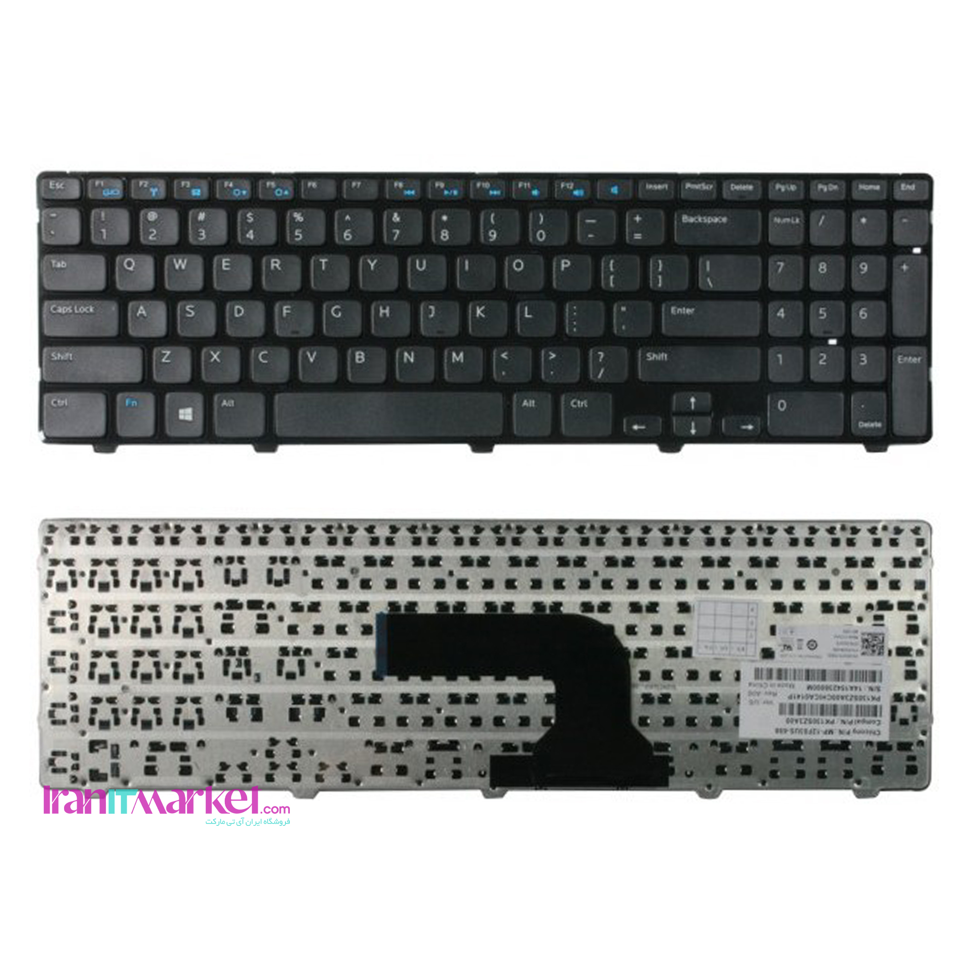 کیبورد لپ تاپ دل KEYBOARD DELL 3521