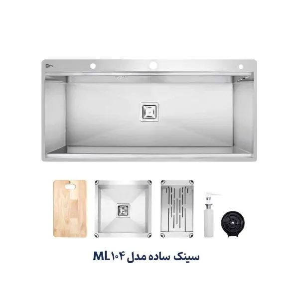 سینک توکار متا مدل ML104 — تصویر ۲
