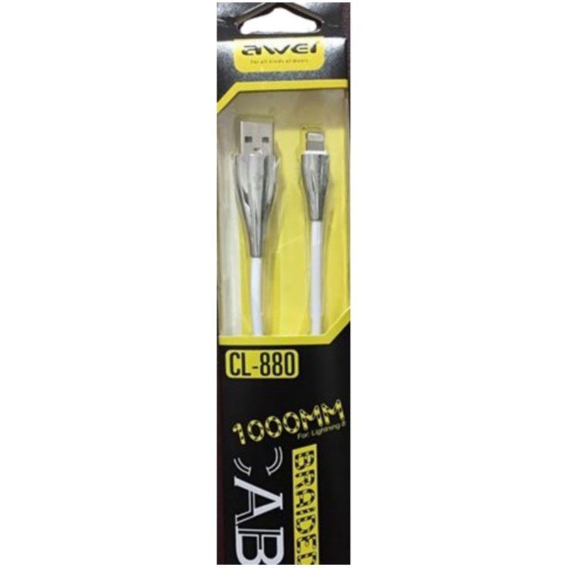 کابل شارژ آیفون Awei مدل CL-880 کد 7061