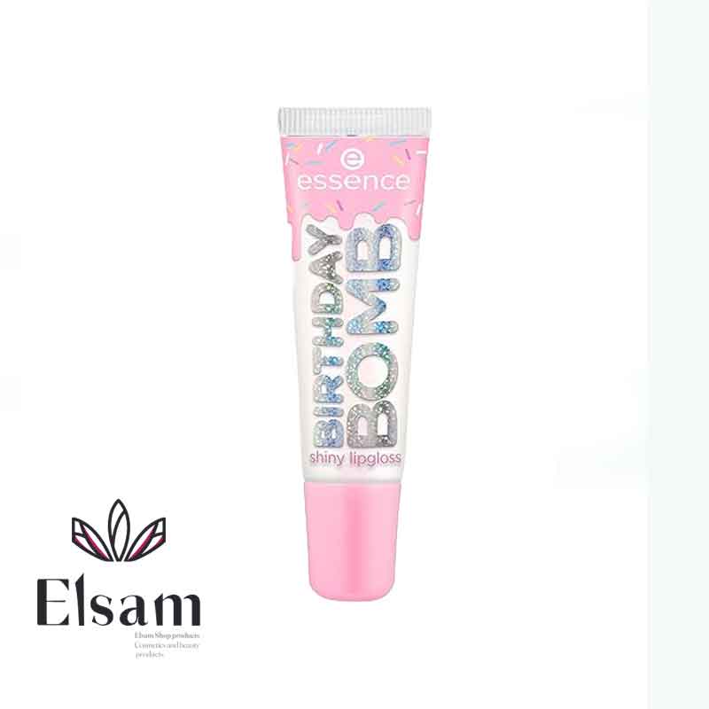 لیپ گلاس اسنس مدل برث دی بمب Birthday Bomb lip gloss for a luminous shine — تصویر ۲