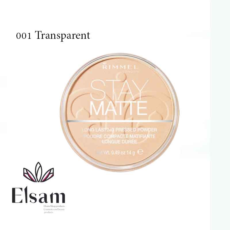 پنکک استی مات ریمل لاندن Rimmel Stay Matte, Cipria compatta — تصویر ۵