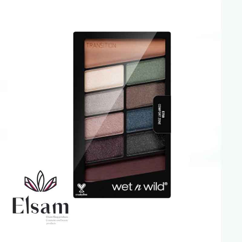 پالت سایه ده رنگ کالر آیکون وت اند وایلد Wet n Wild Color Icon 10 Eyeshadow Palette — تصویر ۴