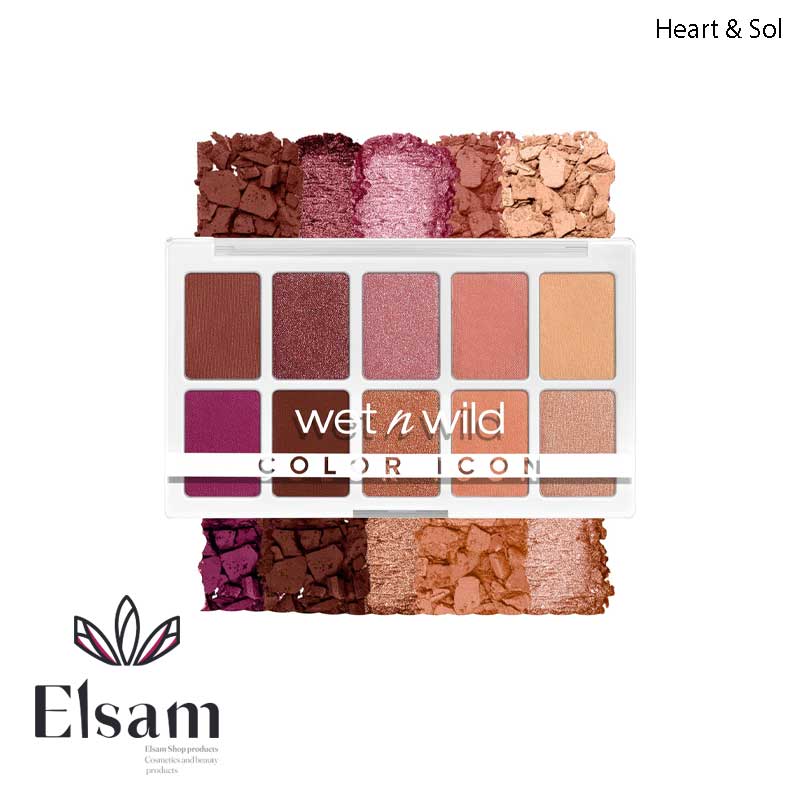 پالت سایه ده رنگ وت ان وایلد Wet n Wild 10-Pan Shadow Palette — تصویر ۴