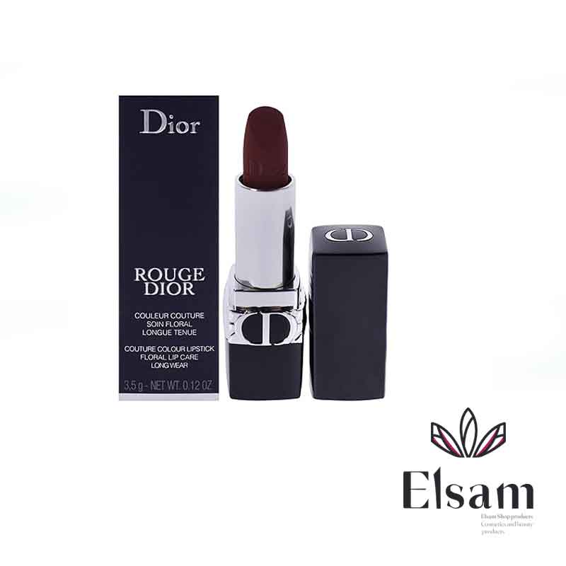 رژلب جامد دیور اصل اروپایی Dior Rouge Dior Refillable Lipstick