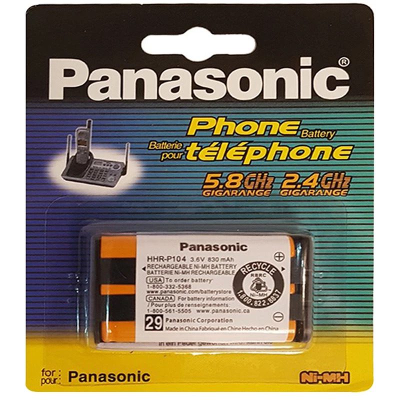 باطری تلفن بی سیم Panasonic HHR-P104/1B گرید A کد 7499 — تصویر ۲