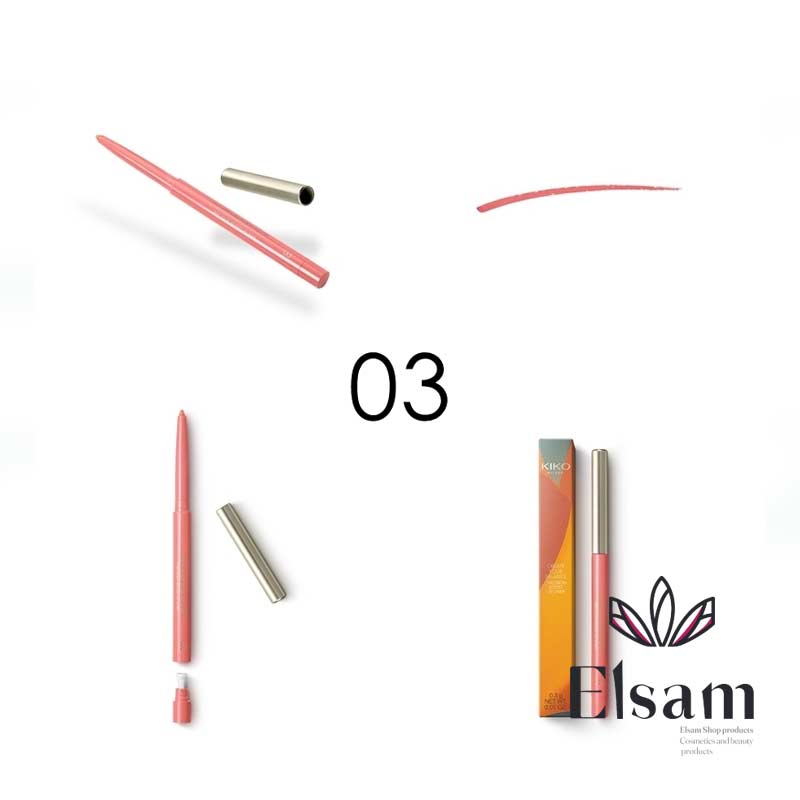 خط لب کیکو Kiko create your balance precision boost lip liner — تصویر ۵
