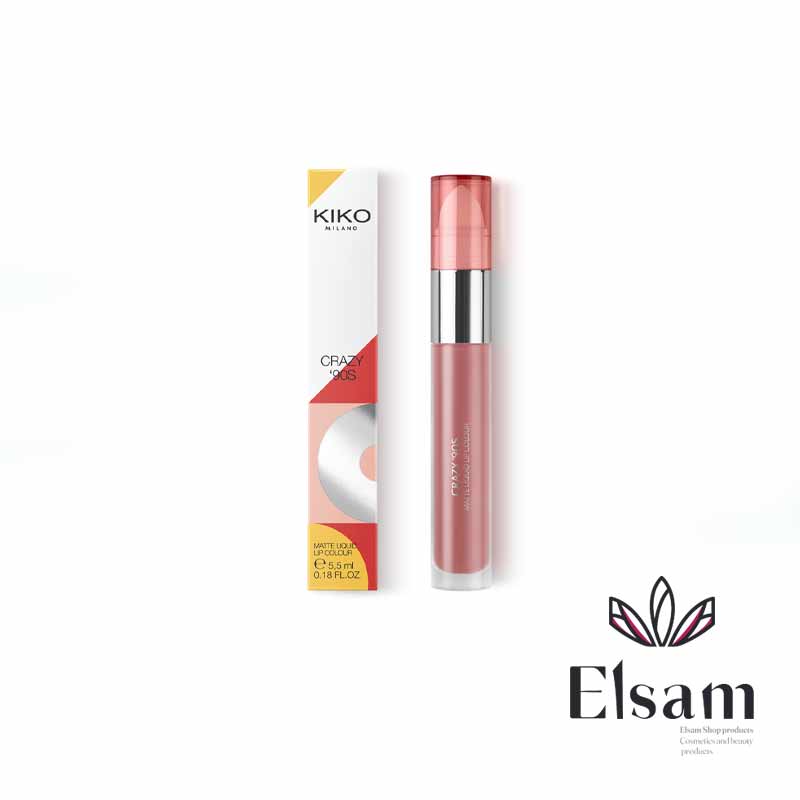 رژ لب مایع کیکو KIKO CRAZY ’90S UNIQUE LIPS MATTE LIQUID LIP COLOR