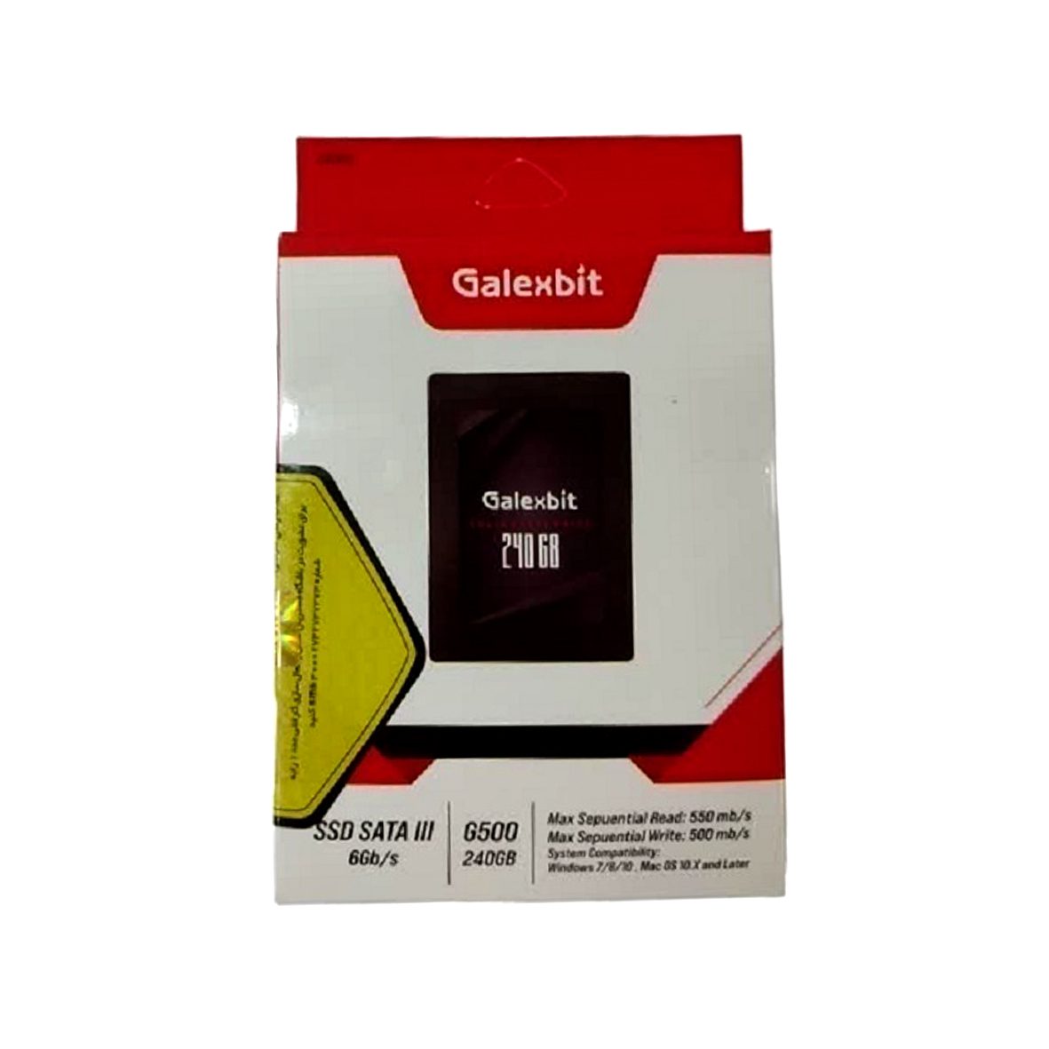 حافظه SSD گلکس بیت مدل G500 ظرفیت 240 گیگابایت کد 7520