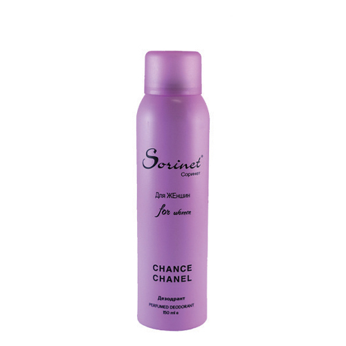 اسپری دئودورانت زنانه سورینت مدل Chance Chanel حجم 150 میل — تصویر ۲