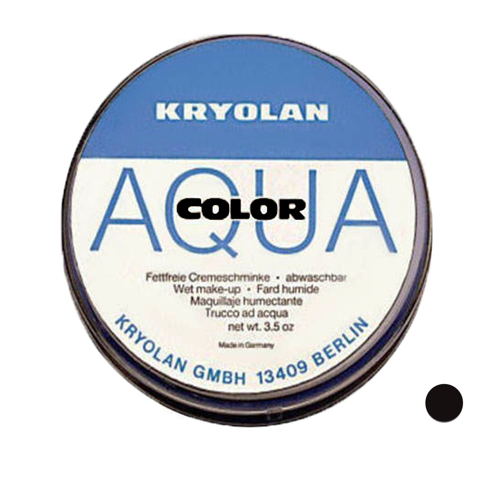 خط چشم و ابرو کریولان مدل AQUA شماره 070 مشکی