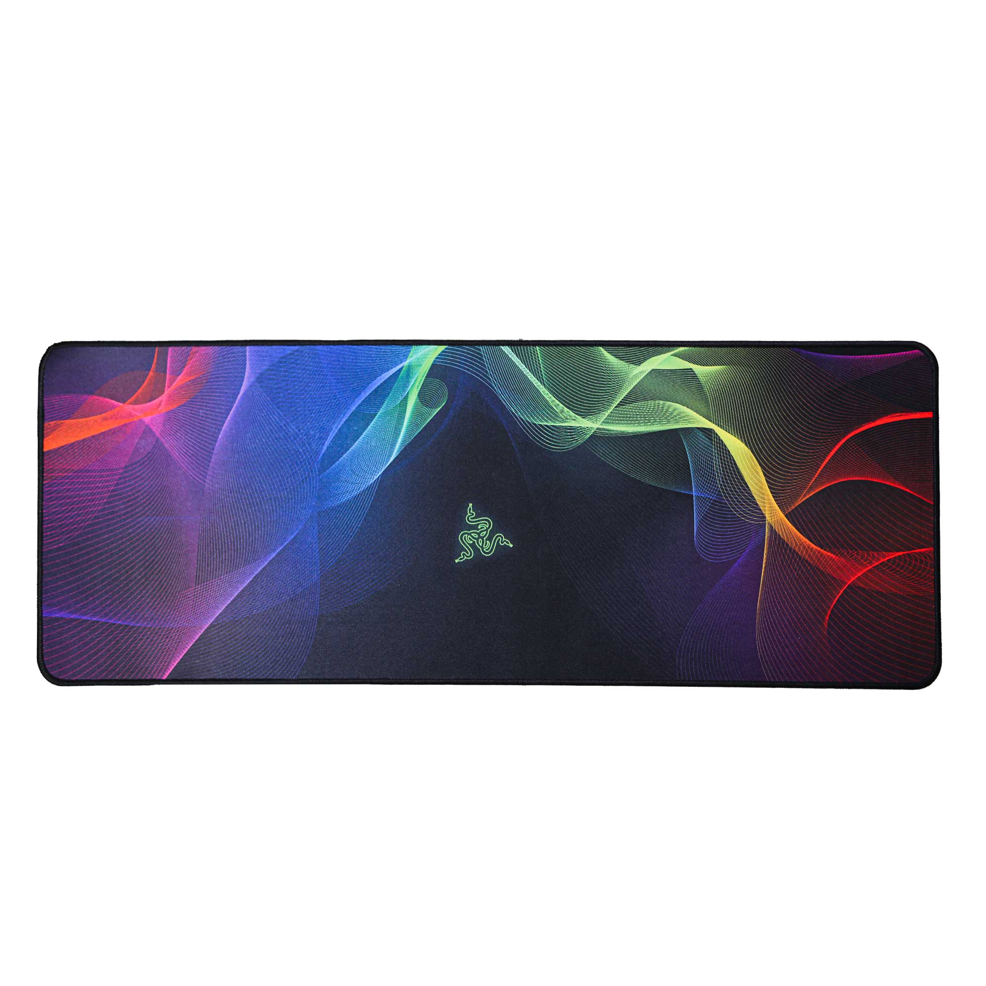 پد ماوس گیمینگ RAZER رنگین کمانی موج دار 30*70 سانتی کد 7188