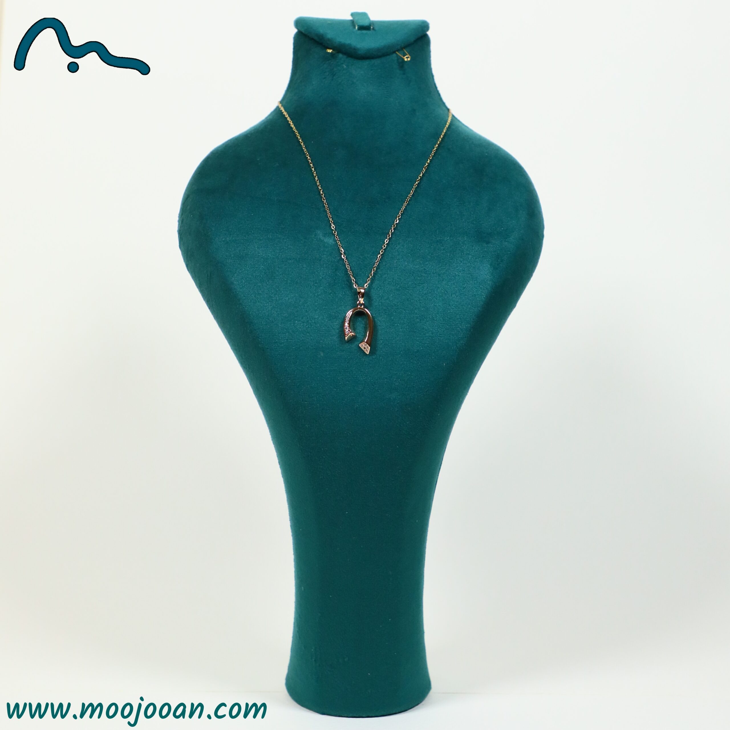 گردنبند نعل نگین دار ژوپینگ