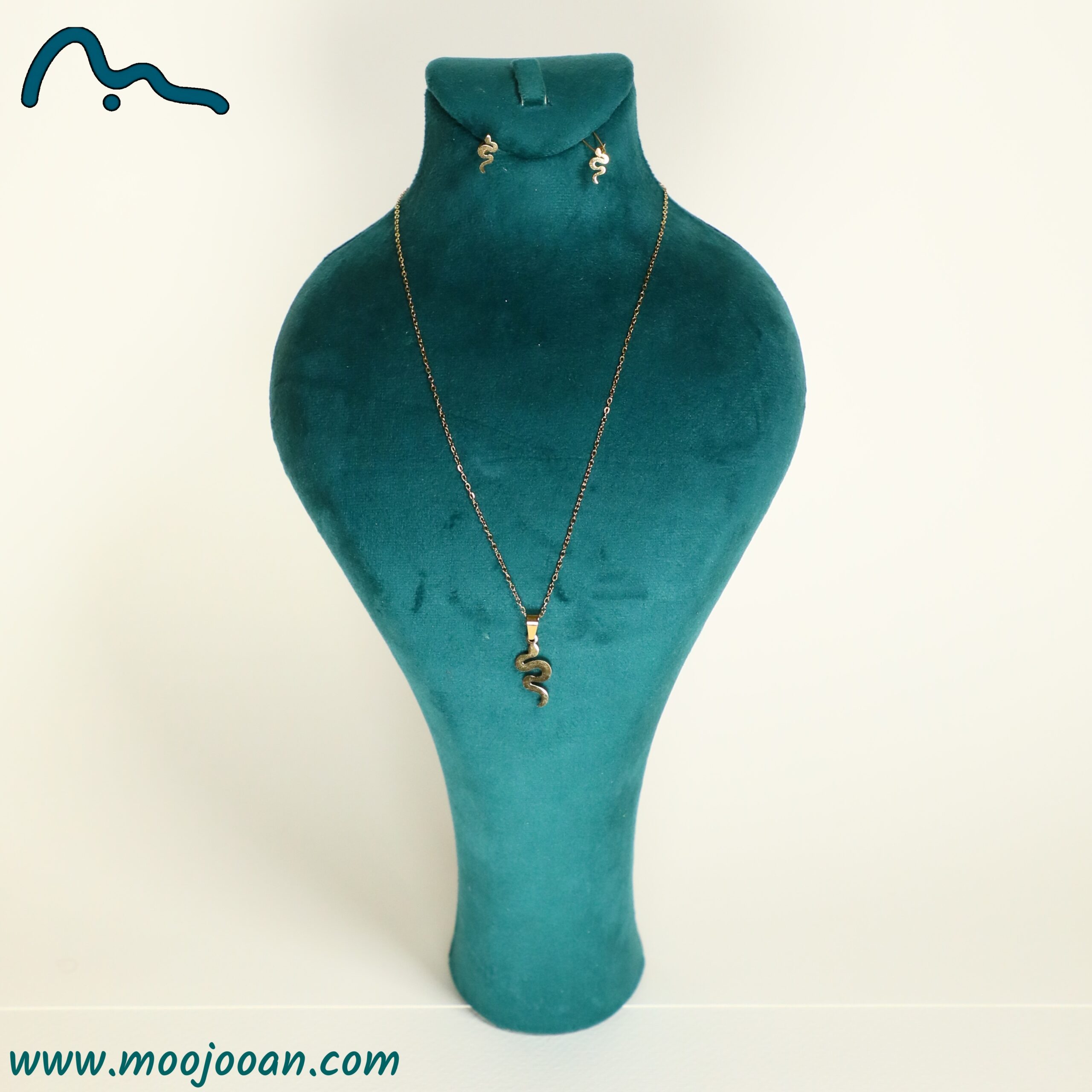 نیم ست طرح مار ساده استنلس