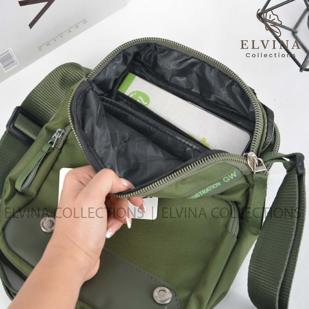 کیف دوشی برزنتی اعلاء VOLUNTEER کد 1588سایز بزرگ — تصویر ۵