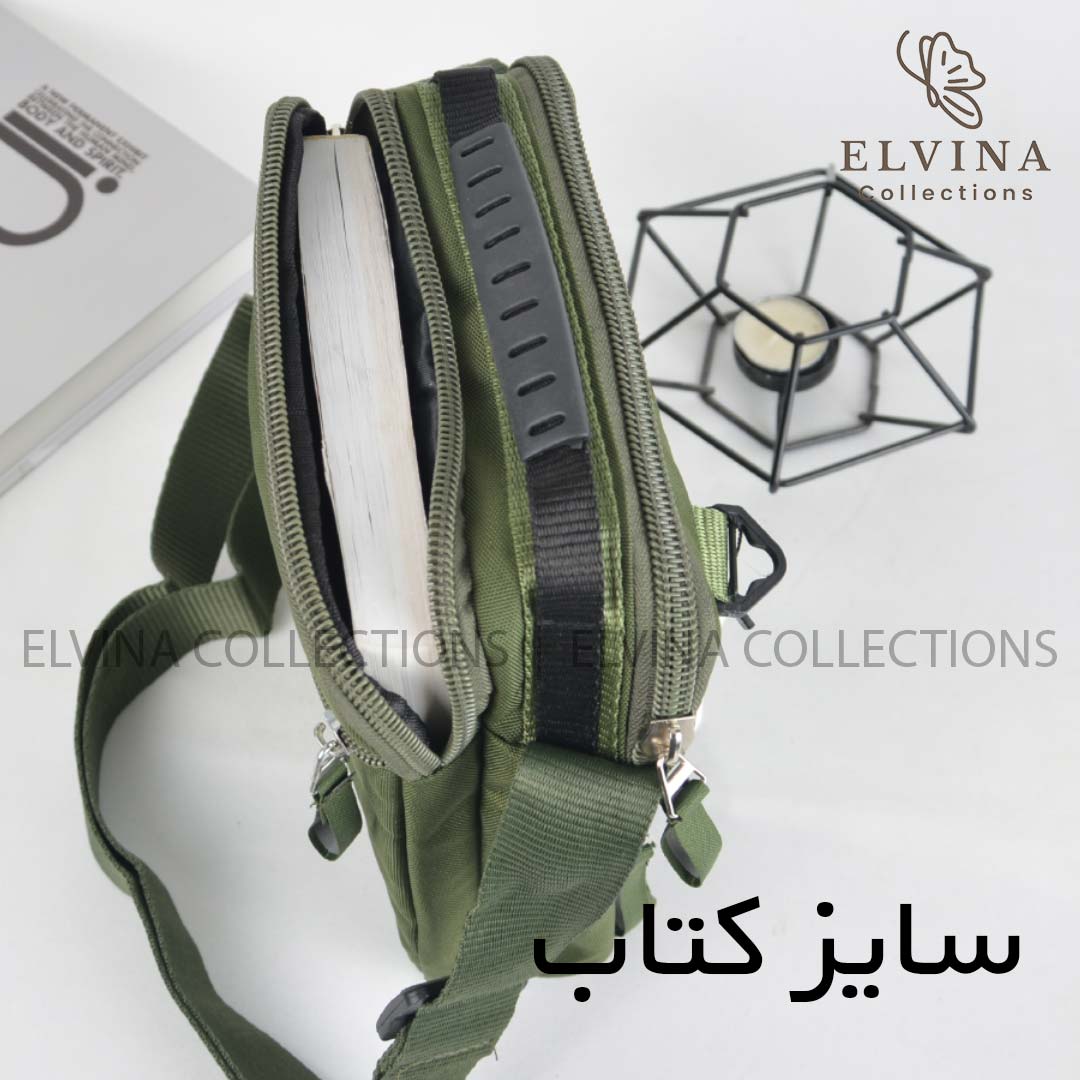 کیف دوشی برزنتی اعلاء VOLUNTEER کد 1588سایز بزرگ — تصویر ۷