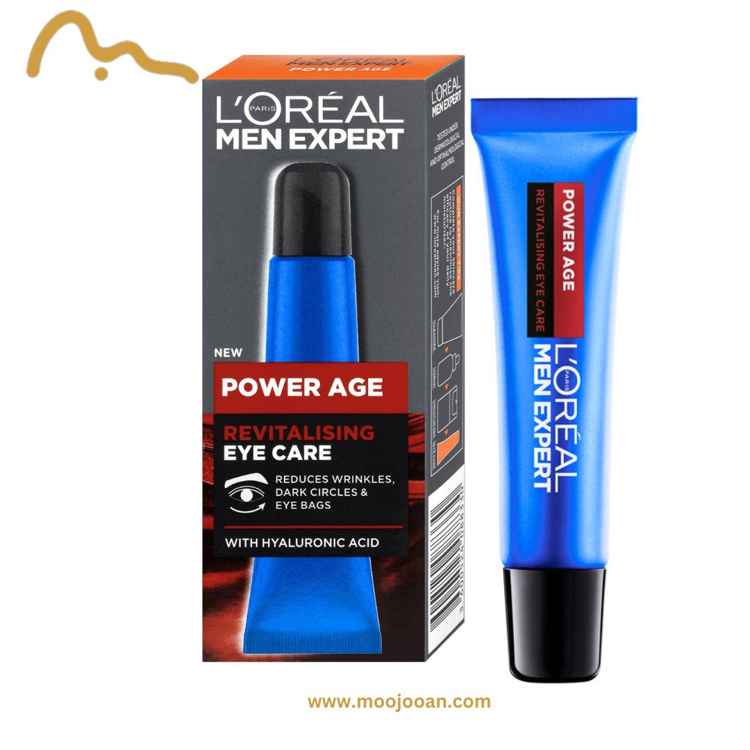 کرم دور چشم ضد پیری و مرطوب کننده پوست آقایان لورال Power Age