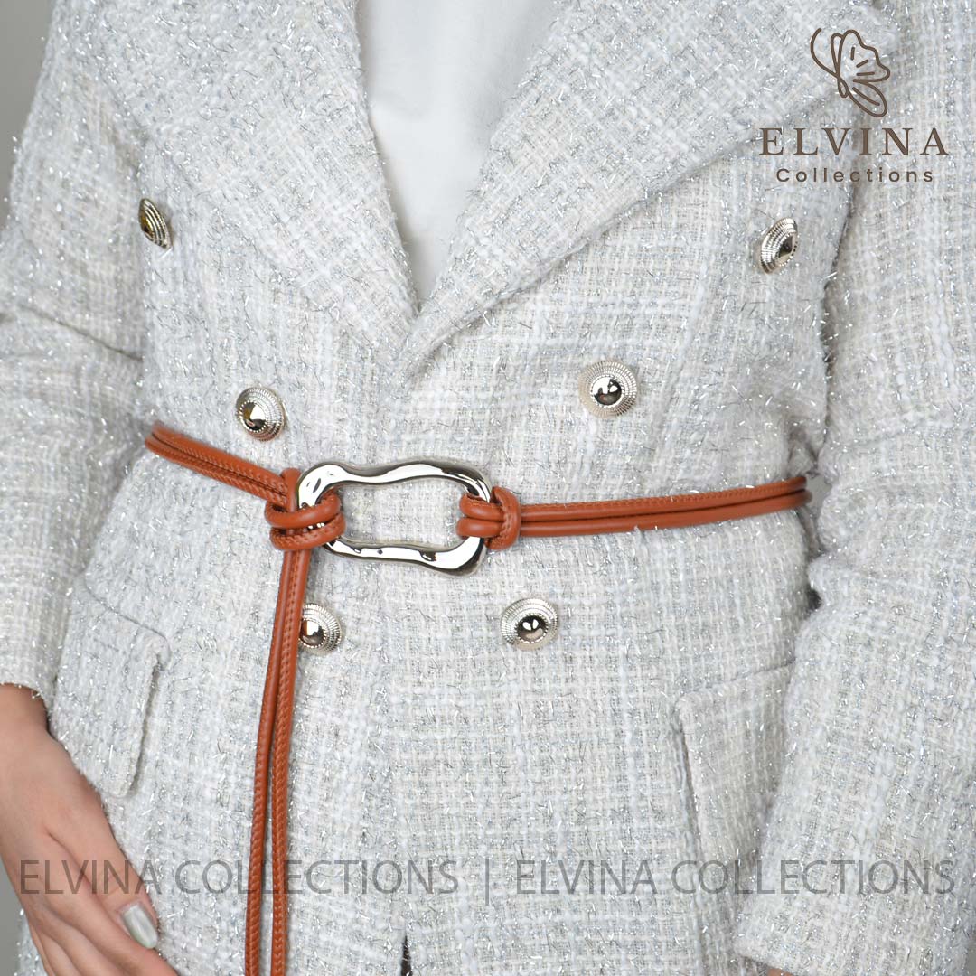 کمربند گره ای زنانه دفرمه سکگ استیل کد 1540 — تصویر ۷