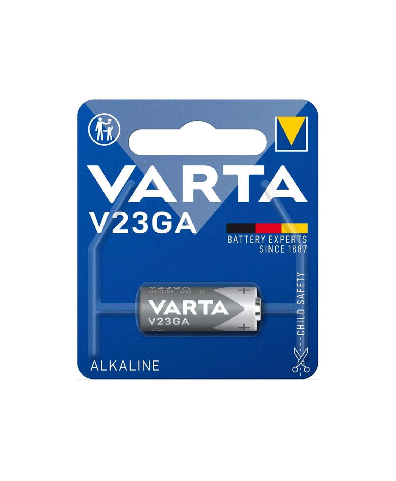 باتری ریموتی آلکالاین وارتا مدل V23GA