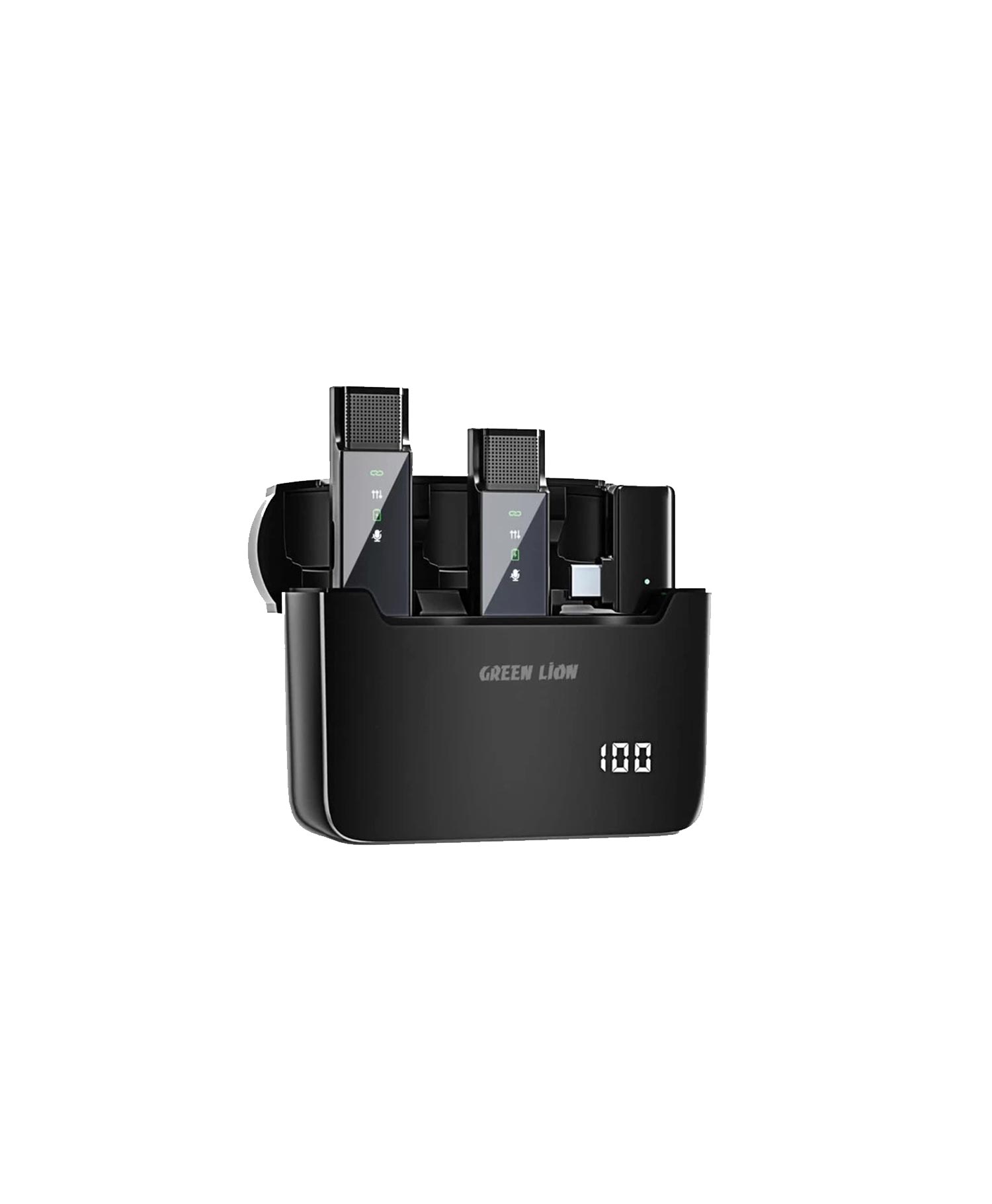 میکروفون بی سیم گرین لاین Type-C مدل 2in 1 Digital Display