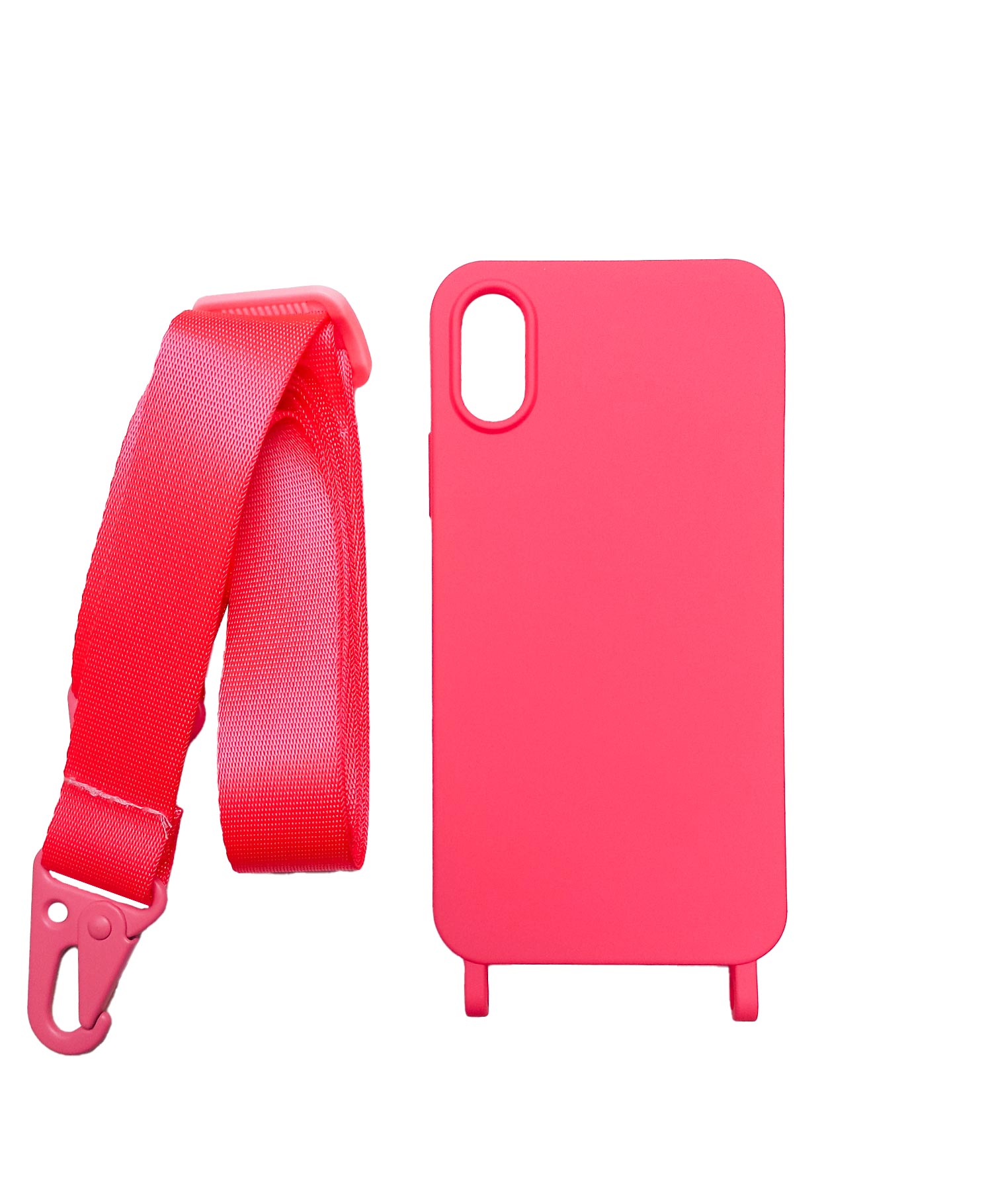 قاب سیلیکونی بند دار آیفون Iphone X/XS