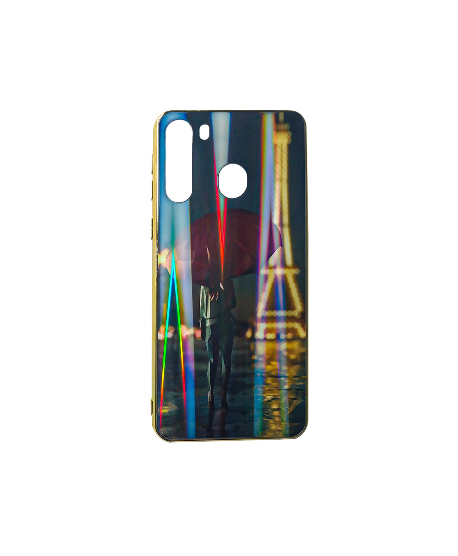 قاب شیشه ای لیزری فانتزی گوشی موبایل سامسونگ Samsung A21 — تصویر ۳