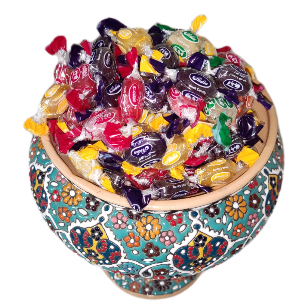 آبنبات سیلو با طعم میوه آیدین ۲۵۰ گرم — تصویر ۲