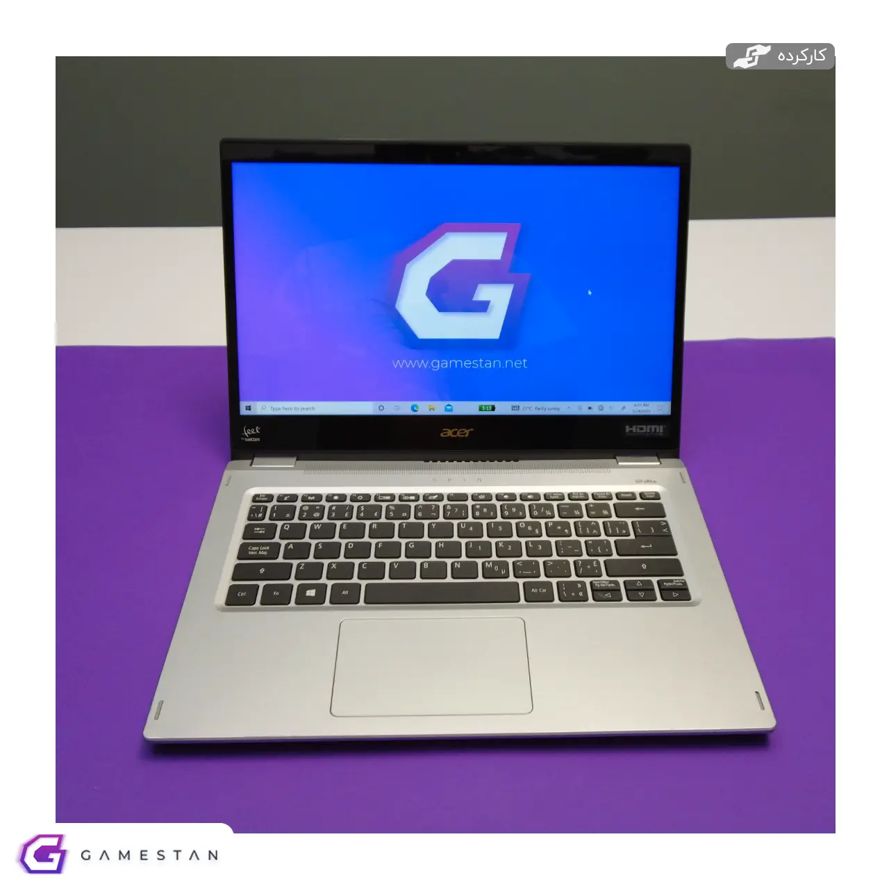 لپتاپ ایسر (i5/Intel Iris) Acer Spin SP314-54N