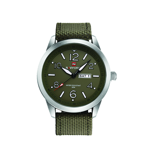 ساعت مچی مردانه نیوی فورس NAVIFORCE NF9101 SW/GN — تصویر ۲
