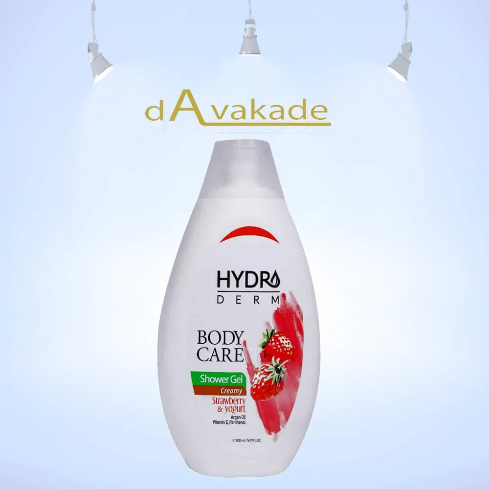 شامپو بدن کرمی بارایحه ماست و توت فرنگی هیدرودرم HYDRODERM — تصویر ۲