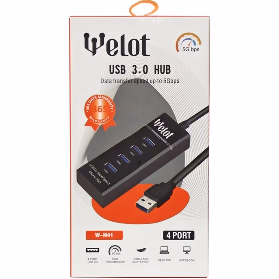هاب USB3.0 ولوت مدل HC41 — تصویر ۳