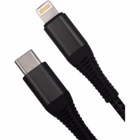 کابل شارژ PD تایپ سی به لایتنینگ پرومیت مدل PR-04 60W به طول 1 متر — تصویر ۲