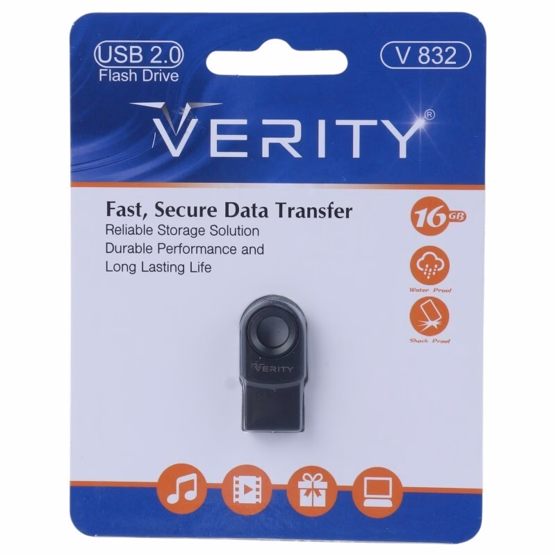 فلش مموری USB2.0 وریتی مدل V832 ظرفیت 16 گیگابایت — تصویر ۲