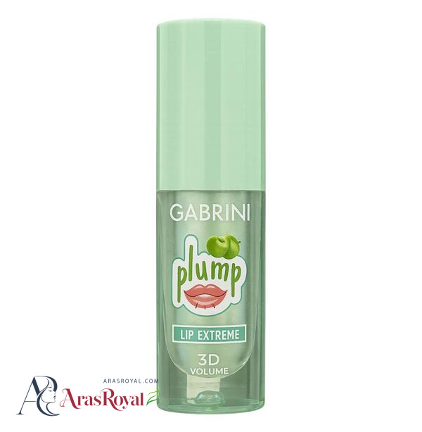 روغن لب حجم دهنده گابرینی Gabrini مدل Plump Lip Extreme رایحه سیب سبز حجم 5 میل