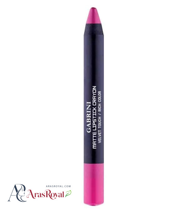 رژ لب مدادی مات گابرینی Gabrini مدل Velvet Touch شماره 22