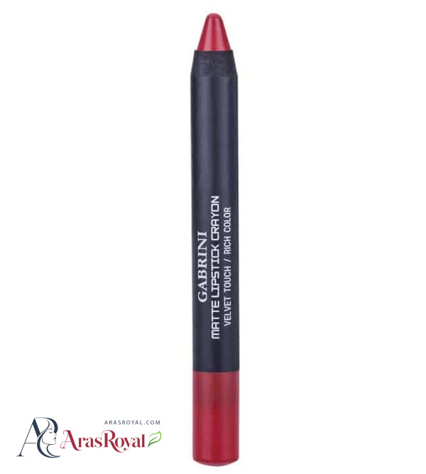 رژ لب مدادی مات گابرینی Gabrini مدل Velvet Touch شماره 10