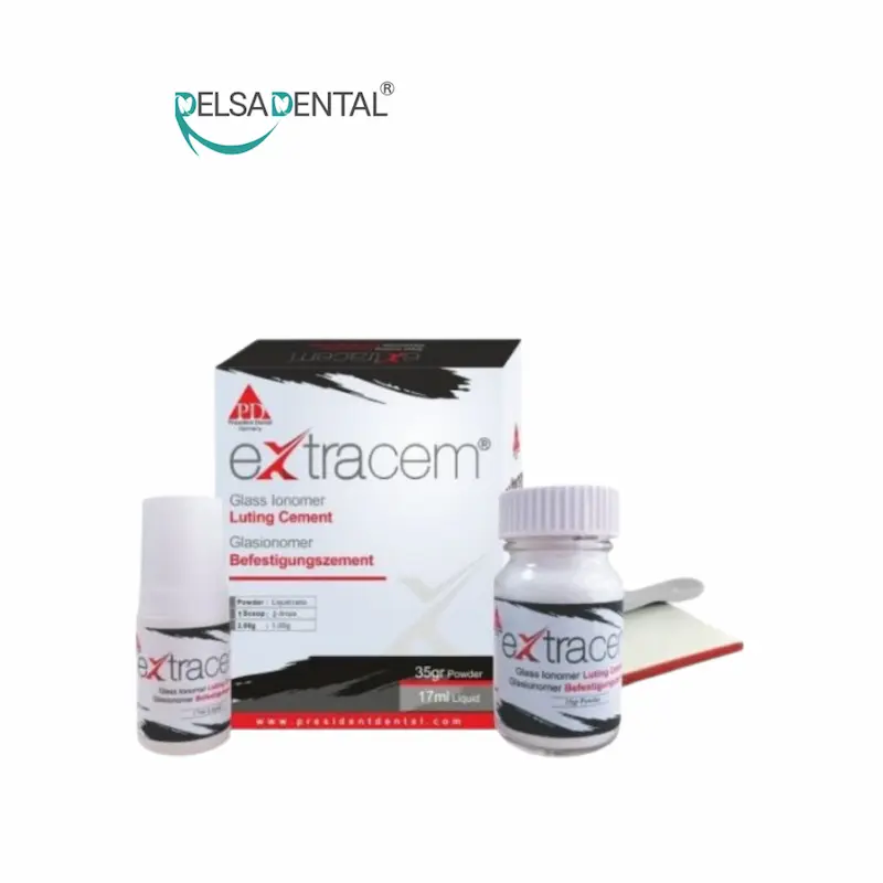 سمان گلاس آینومر لوتینگPD EXTRACEM – Glass Ionomer Luting Cement — تصویر ۲