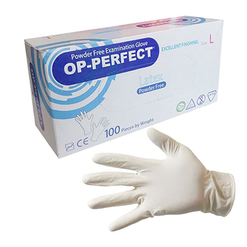 دستکش لاتکس OP Perfect حریر | دستکش دندانپزشکی — تصویر ۲